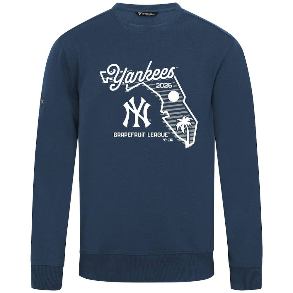 New York Yankees Levelwear Zane Sunrise Sweatshirt - MLB Sweatshirts