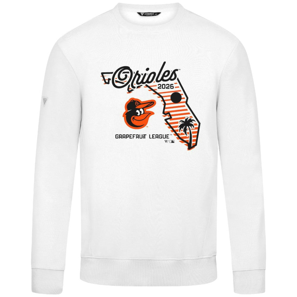 Baltimore Orioles Levelwear Zane Sunrise Sweatshirt - MLB Sweatshirts