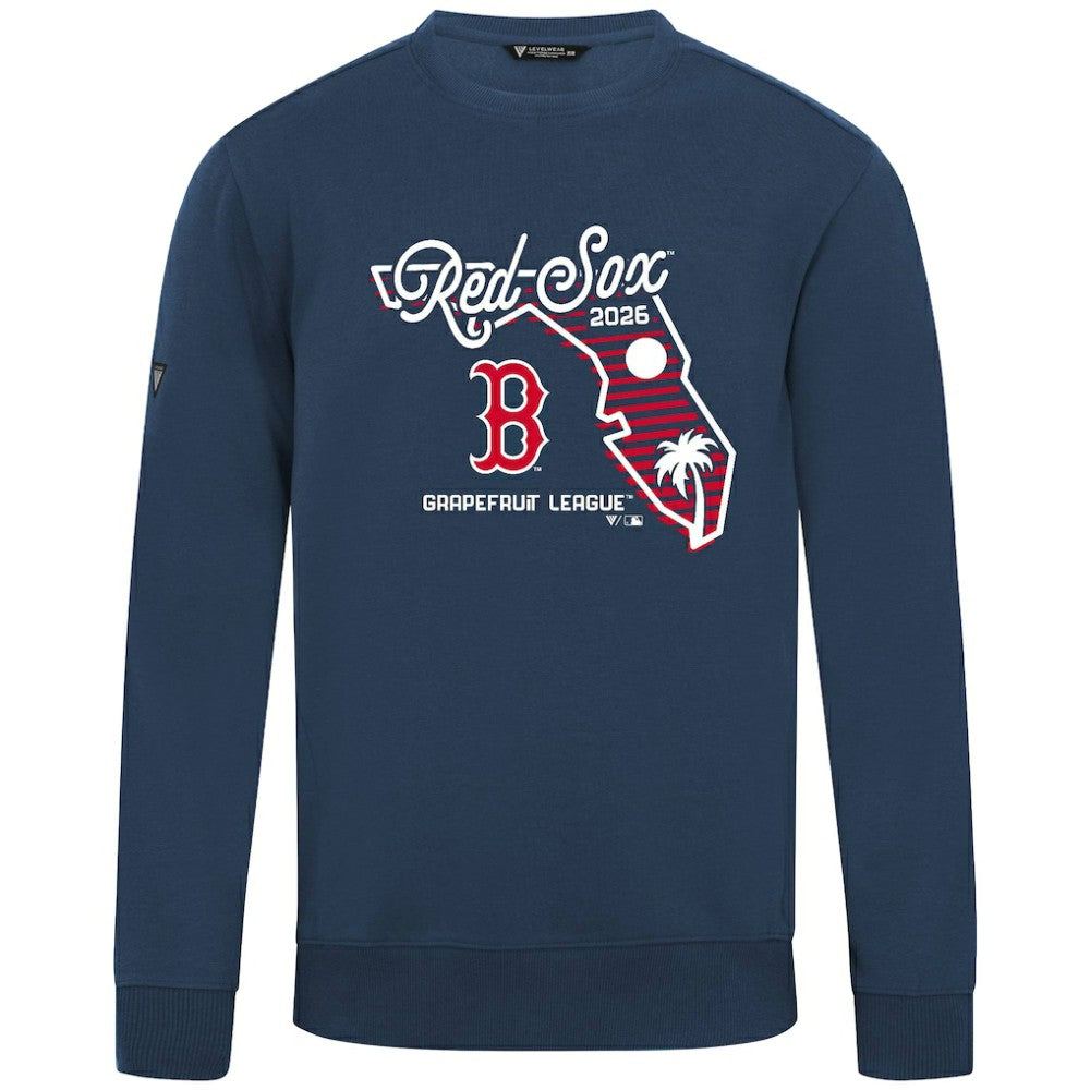 Boston Red Sox Levelwear Zane Sunrise Sweatshirt - MLB Sweatshirts