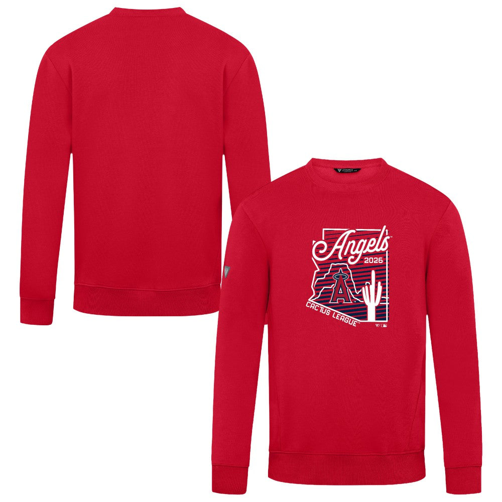 Los Angeles Angels Levelwear Zane Sunrise Sweatshirt - MLB Sweatshirts