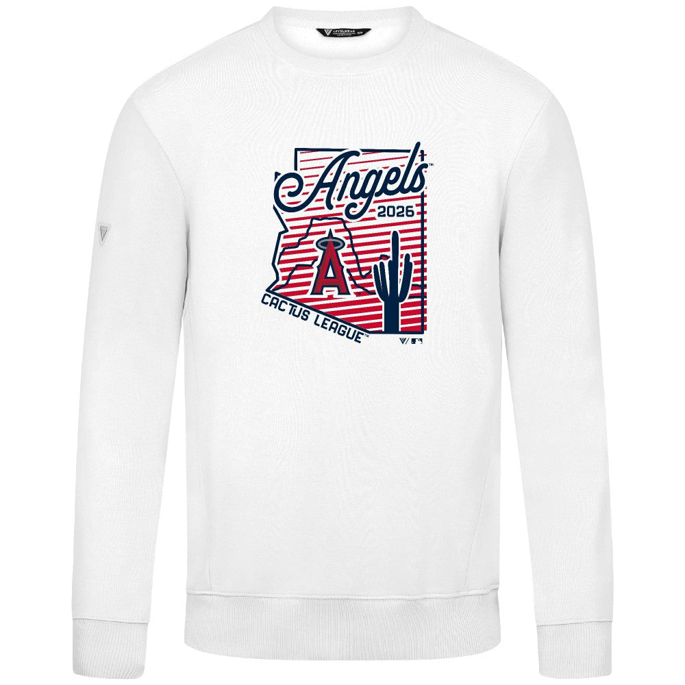 Los Angeles Angels Levelwear Zane Sunrise Sweatshirt - MLB Sweatshirts