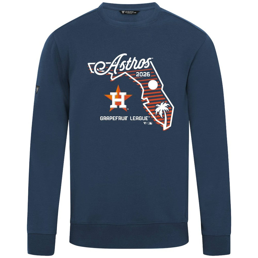 Houston Astros Levelwear Zane Sunrise Sweatshirt - MLB Sweatshirts
