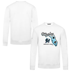 Miami Marlins Levelwear Zane Sunrise Sweatshirt - MLB Sweatshirts