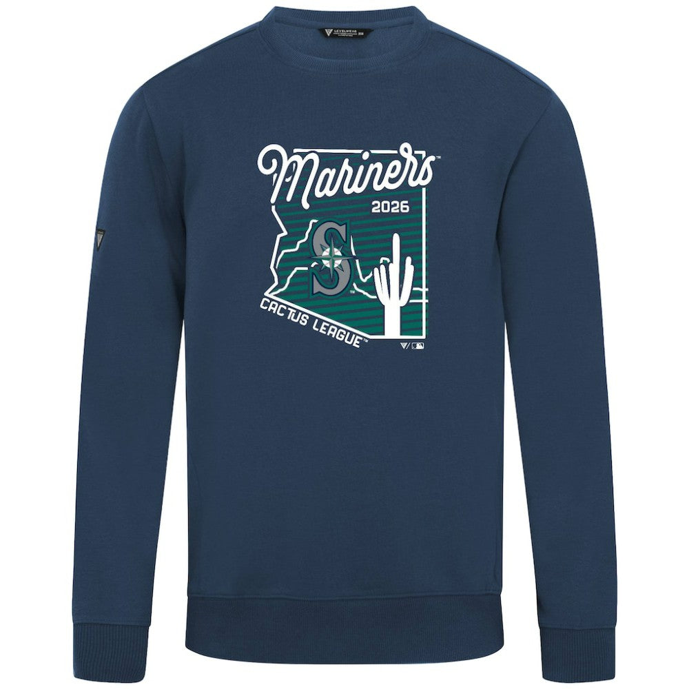 Seattle Mariners Levelwear Zane Sunrise Sweatshirt - MLB Sweatshirts