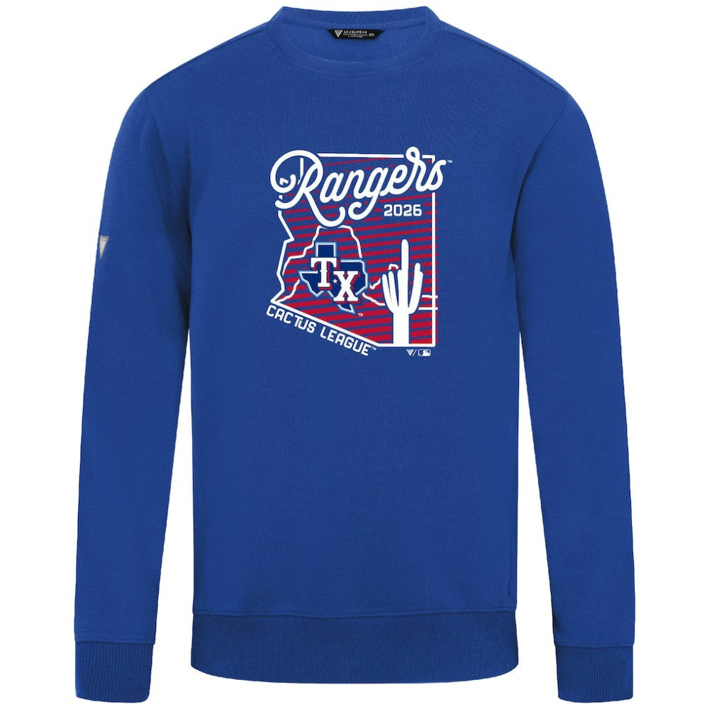 Texas Rangers Levelwear Zane Sunrise Sweatshirt - MLB Sweatshirts