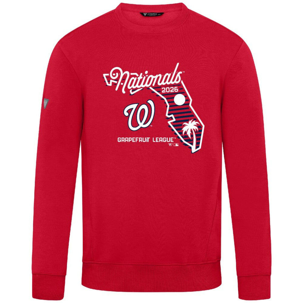 Washington Nationals Levelwear Zane Sunrise Sweatshirt - MLB Sweatshirts