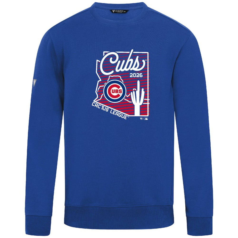 Chicago Cubs Levelwear Zane Sunrise Sweatshirt - MLB Sweatshirts
