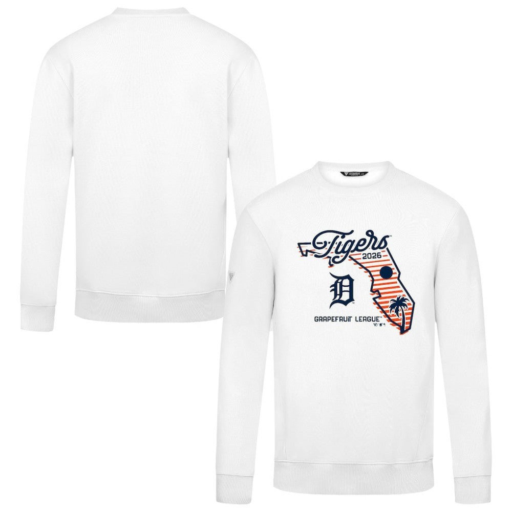 Detroit Tigers Levelwear Zane Sunrise Sweatshirt - MLB Sweatshirts