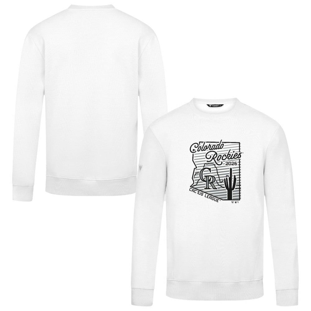 Colorado Rockies Levelwear Zane Sunrise Sweatshirt - MLB Sweatshirts