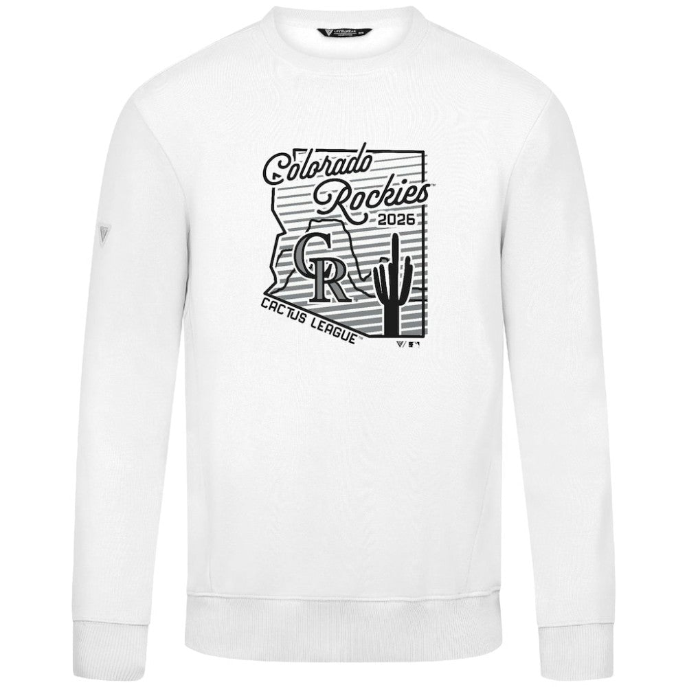 Colorado Rockies Levelwear Zane Sunrise Sweatshirt - MLB Sweatshirts