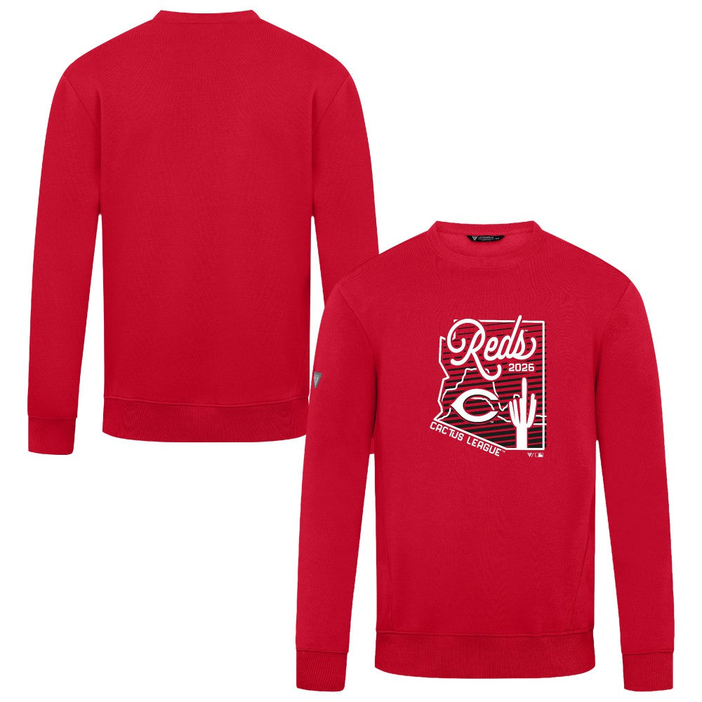 Cincinnati Reds Levelwear Zane Sunrise Sweatshirt - MLB Sweatshirts