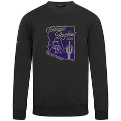 Colorado Rockies Levelwear Zane Sunrise Sweatshirt - MLB Sweatshirts