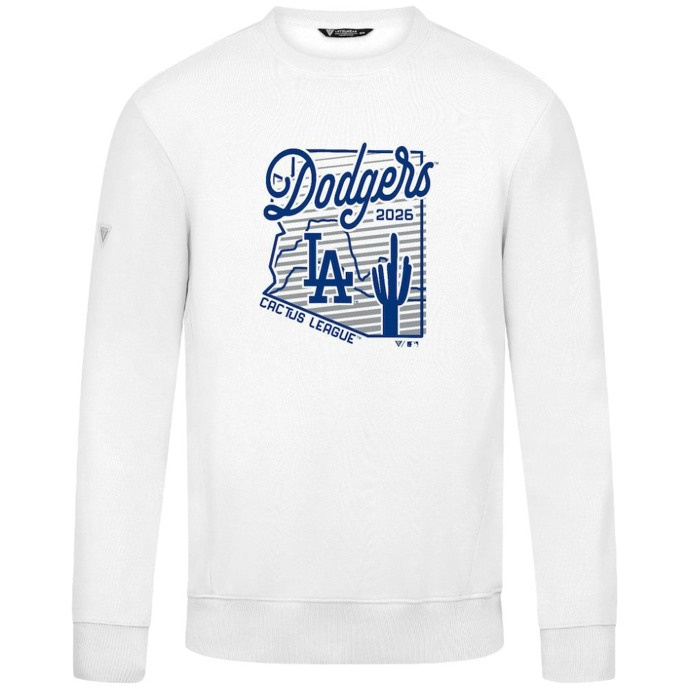 Los Angeles Dodgers Levelwear Zane Sunrise Sweatshirt - MLB Sweatshirts