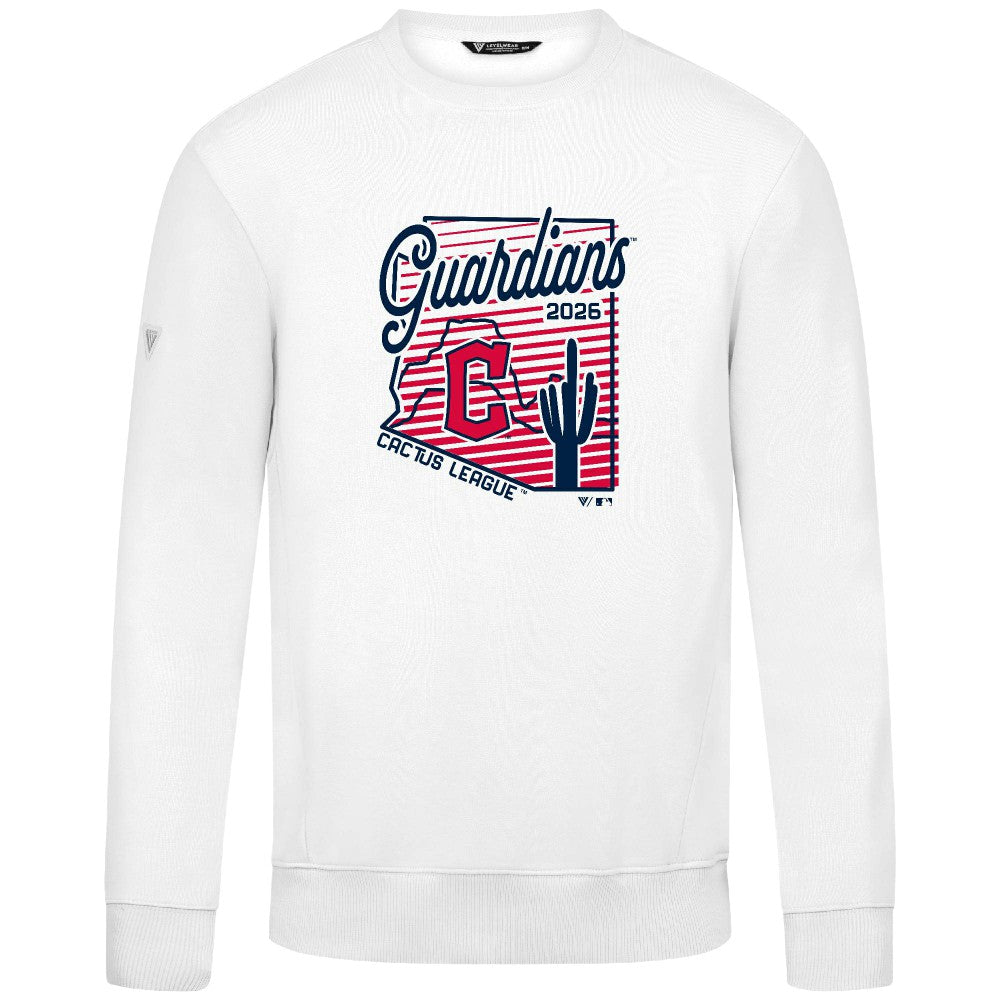 Cleveland Guardians Levelwear Zane Sunrise Sweatshirt - MLB Sweatshirts