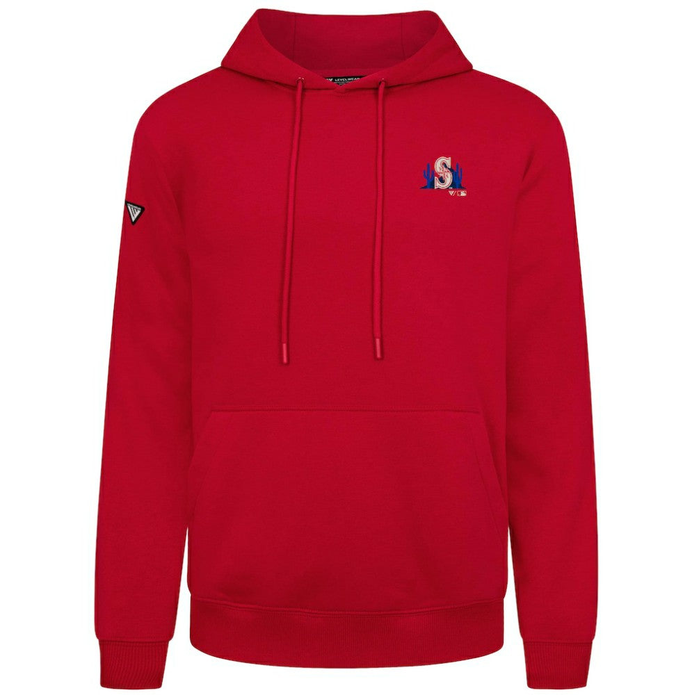 Seattle Mariners Levelwear Panoramic Podium Hoodie - MLB Hoodies