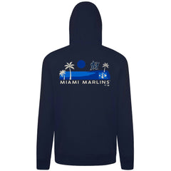Miami Marlins Levelwear Panoramic Podium Hoodie - MLB Hoodies