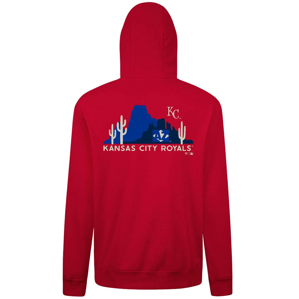 Kansas City Royals Levelwear Panoramic Podium Hoodie - MLB Hoodies