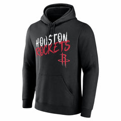 Black Houston Rockets Big & Tall Hustle Personalized Name & Number Hoodie sale | NBA