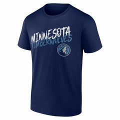 Navy Minnesota Timberwolves Big & Tall Hustle Personalized Name & Number T-Shirt | NBA