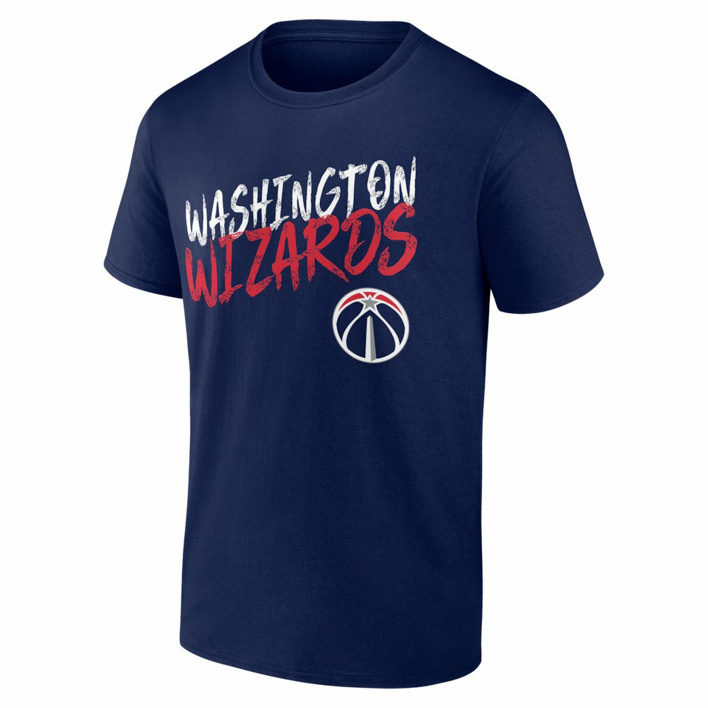 Navy Washington Wizards Big & Tall Hustle Personalized Name & Number T-Shirt | NBA