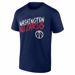 Navy Washington Wizards Big & Tall Hustle Personalized Name & Number T-Shirt | NBA