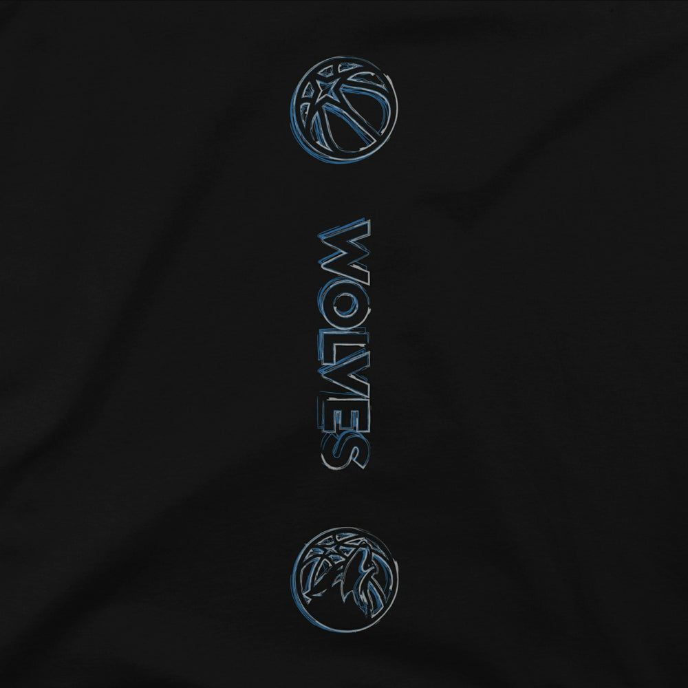 Black Minnesota Timberwolves Stadium Essentials Unisex Elementized Ride Hoodie | NBA