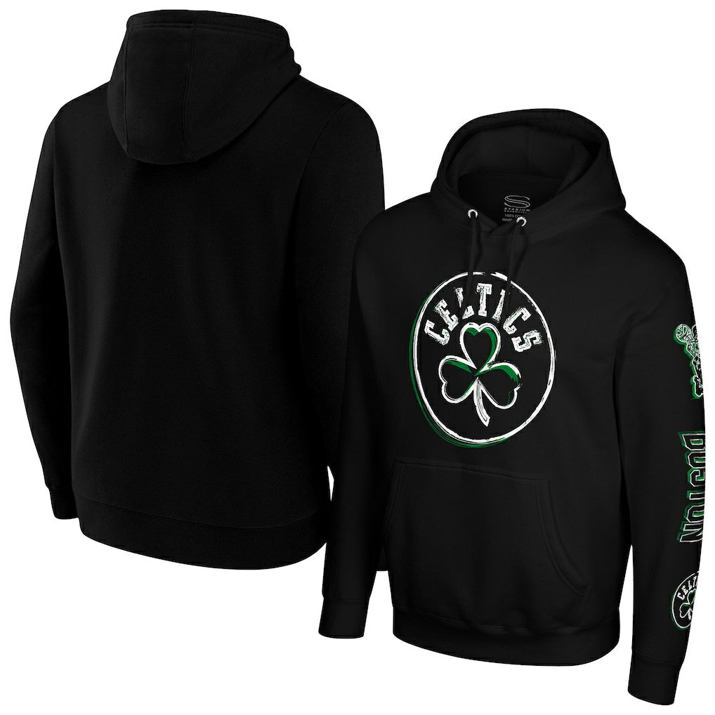Black Boston Celtics Stadium Essentials Unisex Elementized Ride Hoodie | NBA