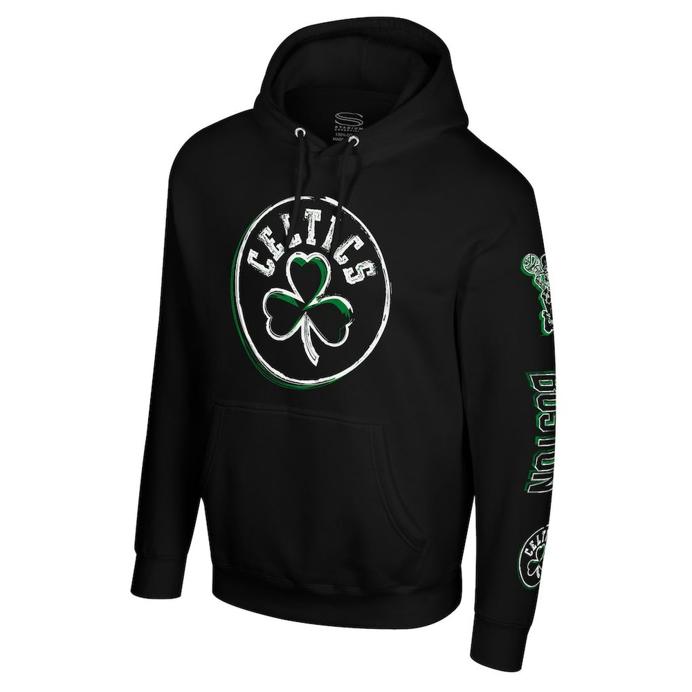 Black Boston Celtics Stadium Essentials Unisex Elementized Ride Hoodie | NBA