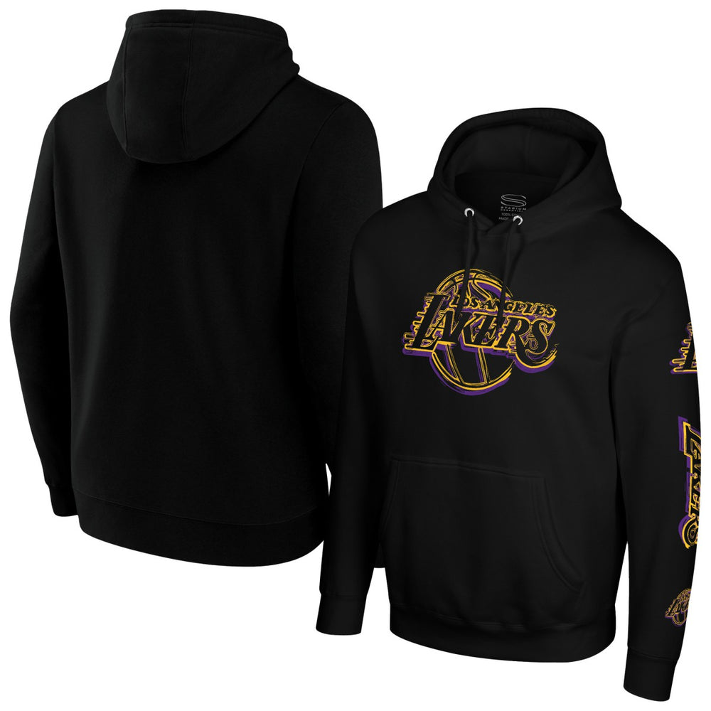 Black Los Angeles Lakers Stadium Essentials Unisex Elementized Ride Hoodie | NBA