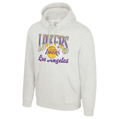 Oatmeal Los Angeles Lakers Stadium Essentials Unisex Sky High Hoodie | NBA