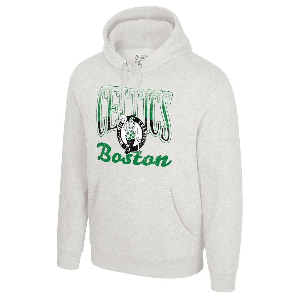 Oatmeal Boston Celtics Stadium Essentials Unisex Sky High Hoodie | NBA