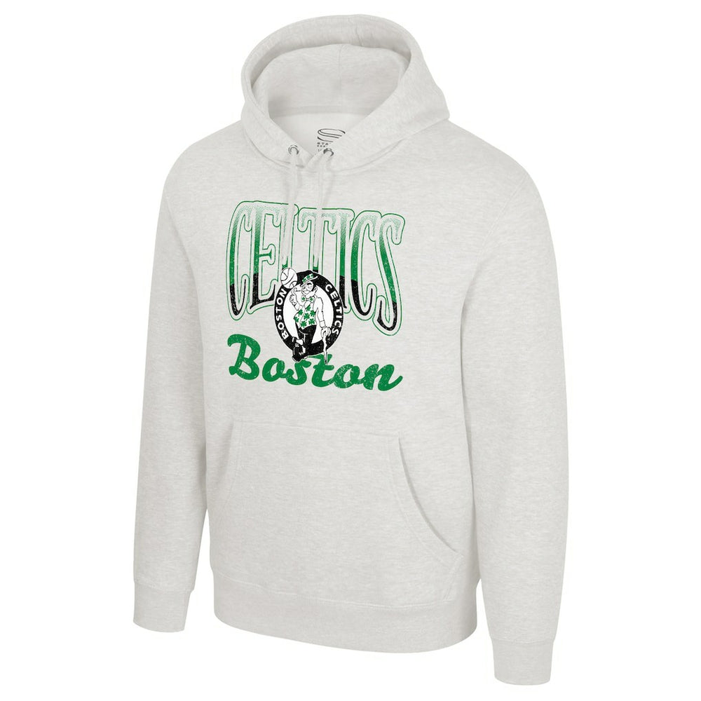 Oatmeal Boston Celtics Stadium Essentials Unisex Sky High Hoodie | NBA