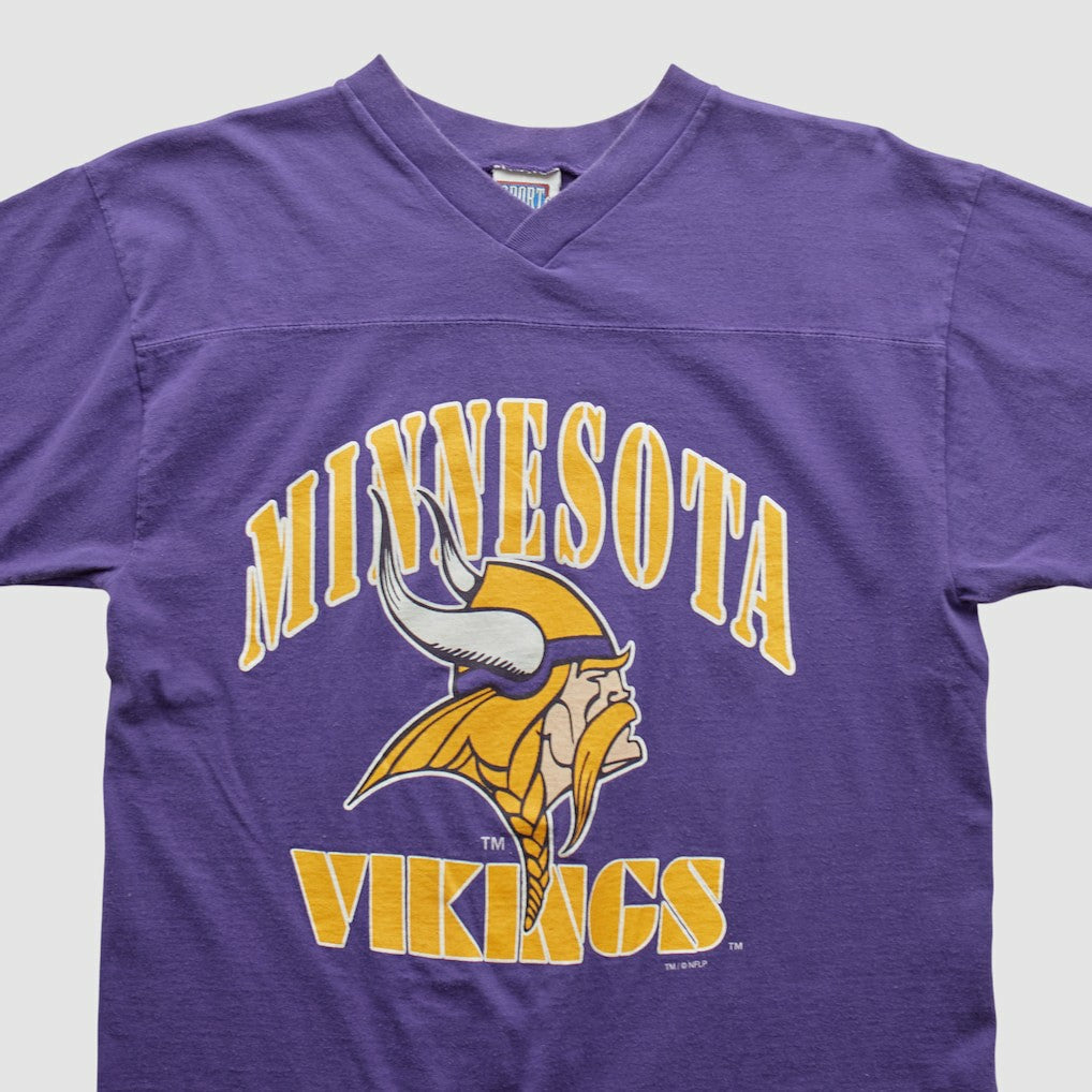 Minnesota Vikings Sport Attack 90s T-shirt | NFL Outlet