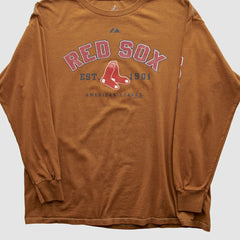 Boston Red Sox Majestic 2000s Long Sleeve T-shirt - MLB T-shirts