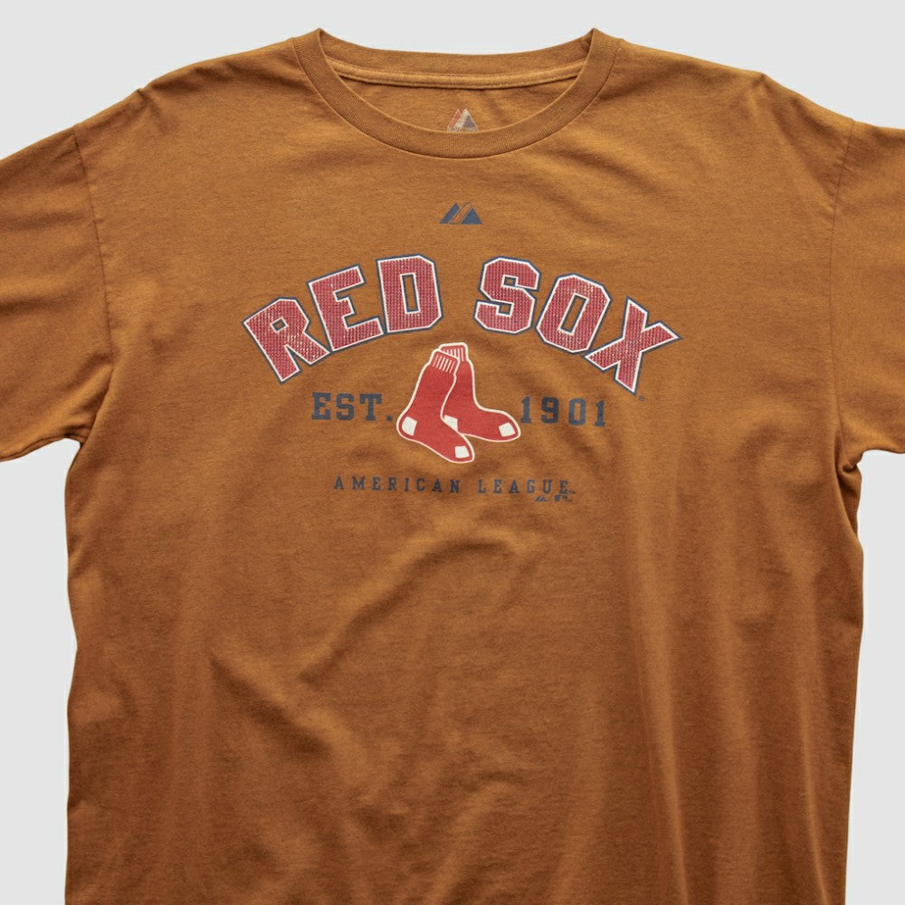 Boston Red Sox Majestic 2000s Long Sleeve T-shirt - MLB T-shirts