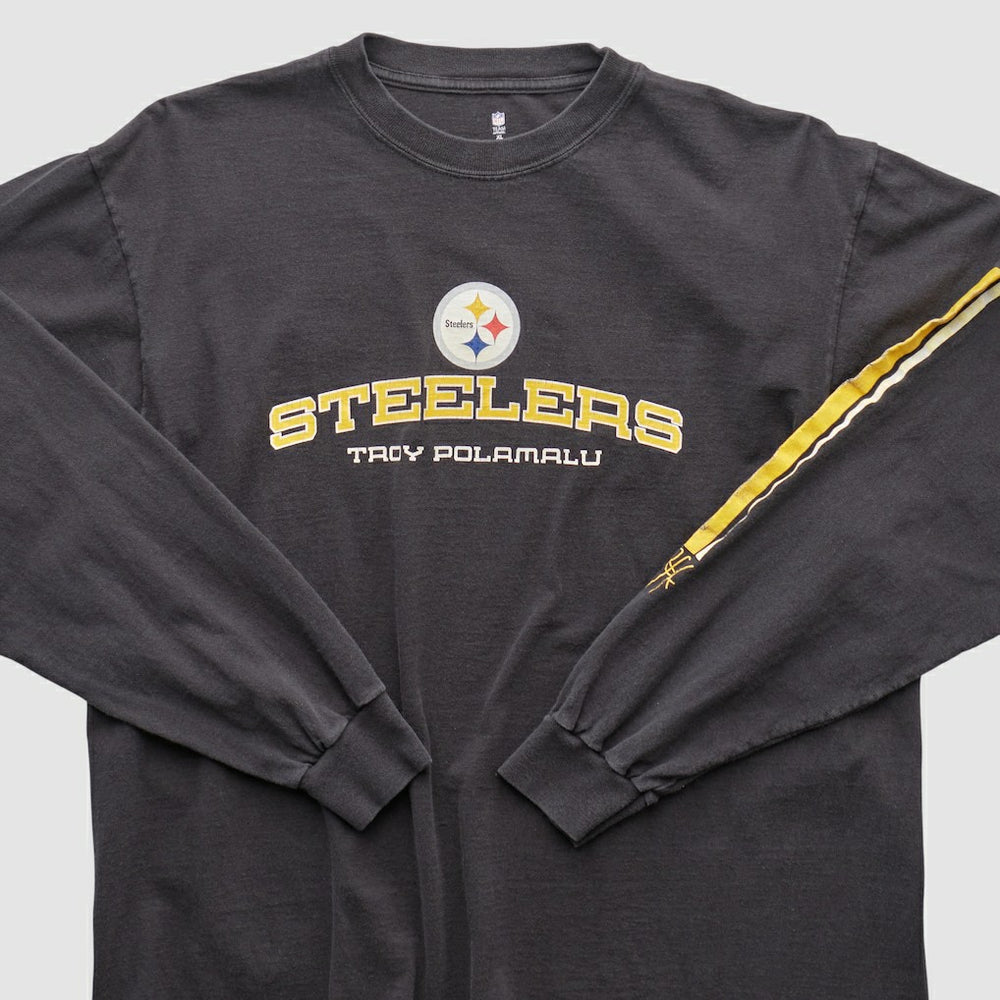 Pittsburgh Steelers NFL 2000s Long Sleeve T-shirt | NFL Sale