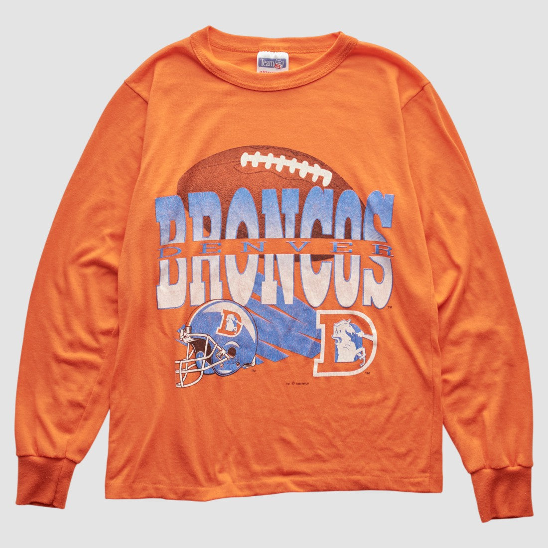Denver Broncos NFL 90s Long Sleeve T-shirt | NFL Online