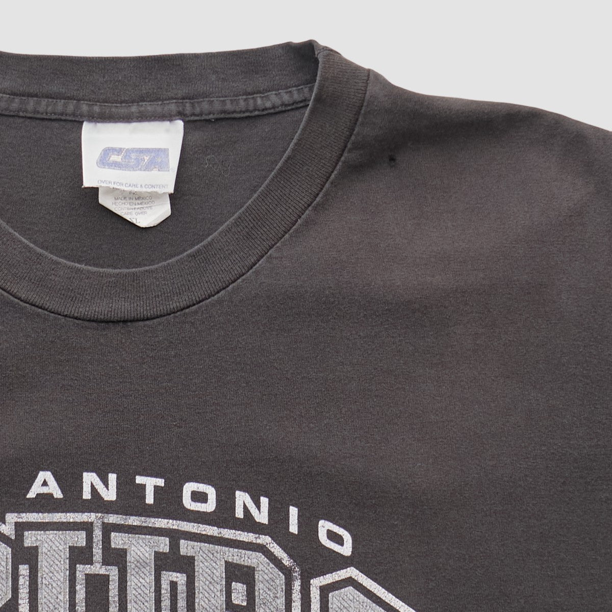 Black San Antonio Spurs CSA 2000s T-shirt | NBA