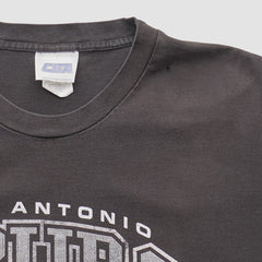 Black San Antonio Spurs CSA 2000s T-shirt | NBA