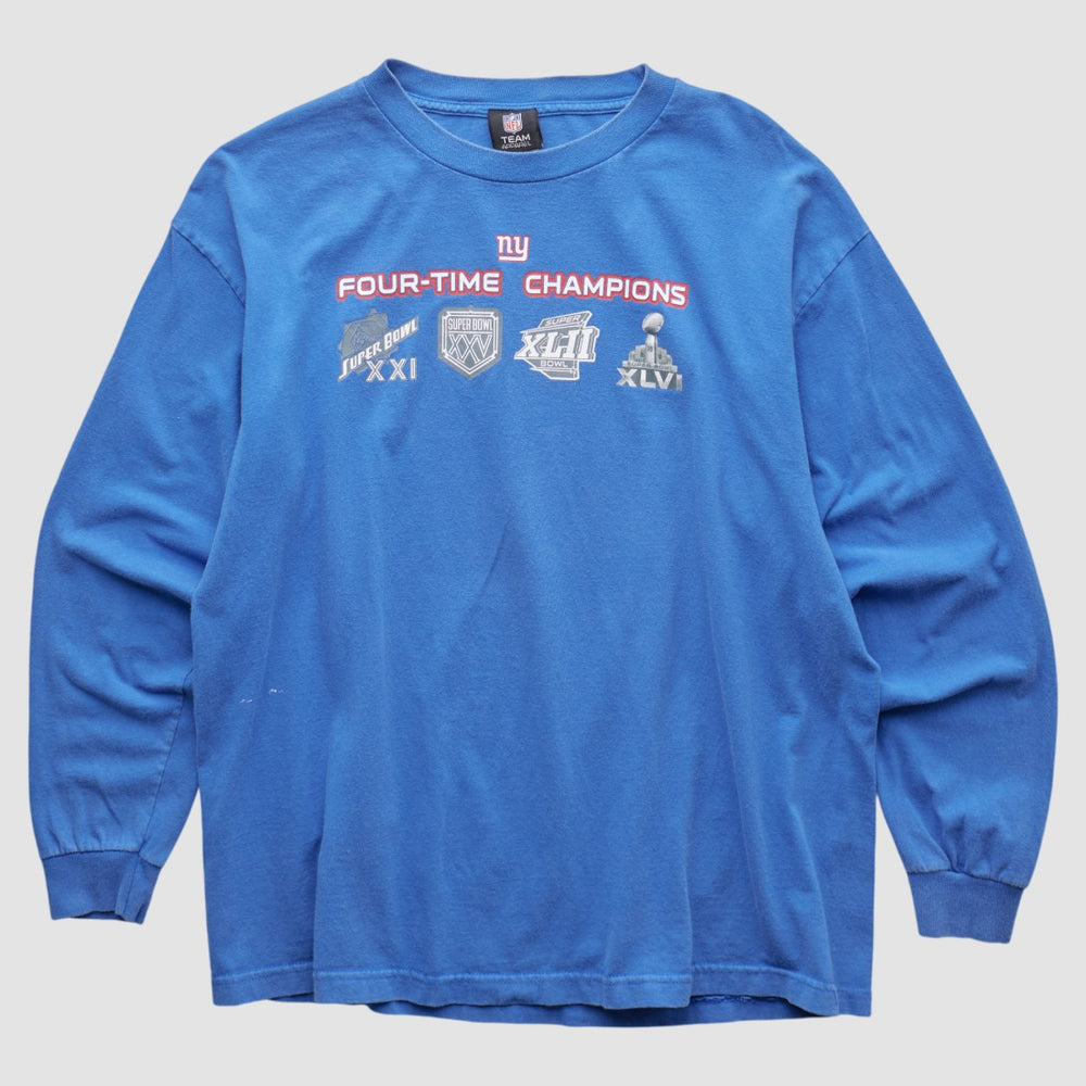 New York Giants NFL 2010s Long Sleeve T-shirt | NFL Sale