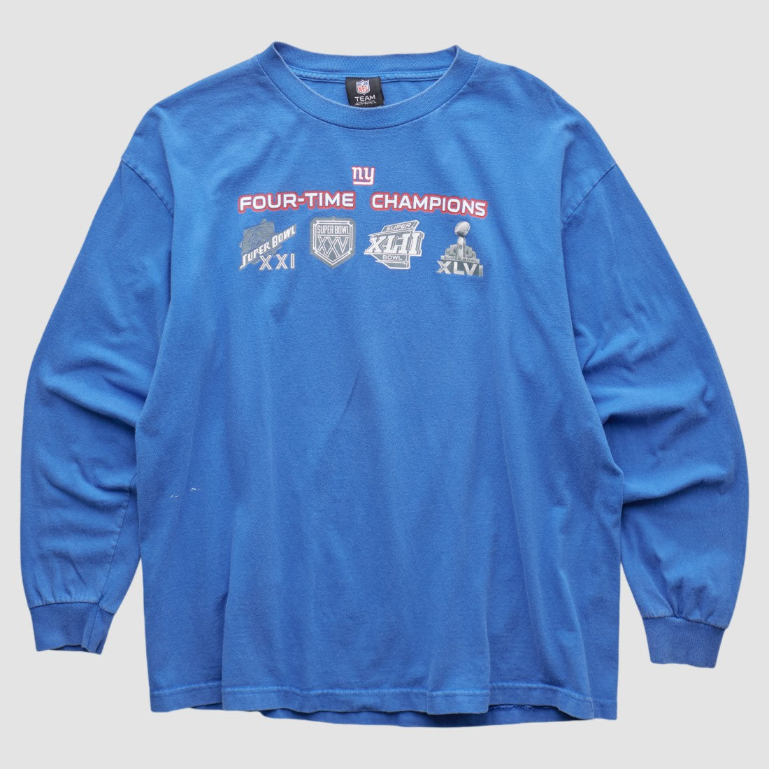 New York Giants NFL 2010s Long Sleeve T-shirt | NFL Sale