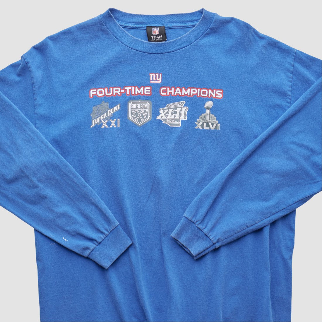 New York Giants NFL 2010s Long Sleeve T-shirt | NFL Sale