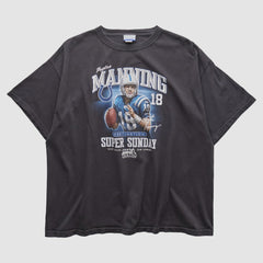 Indianapolis Colts Payton Manning Super Bowl XLI Reebok 2000s T-shirt | NFL Discount