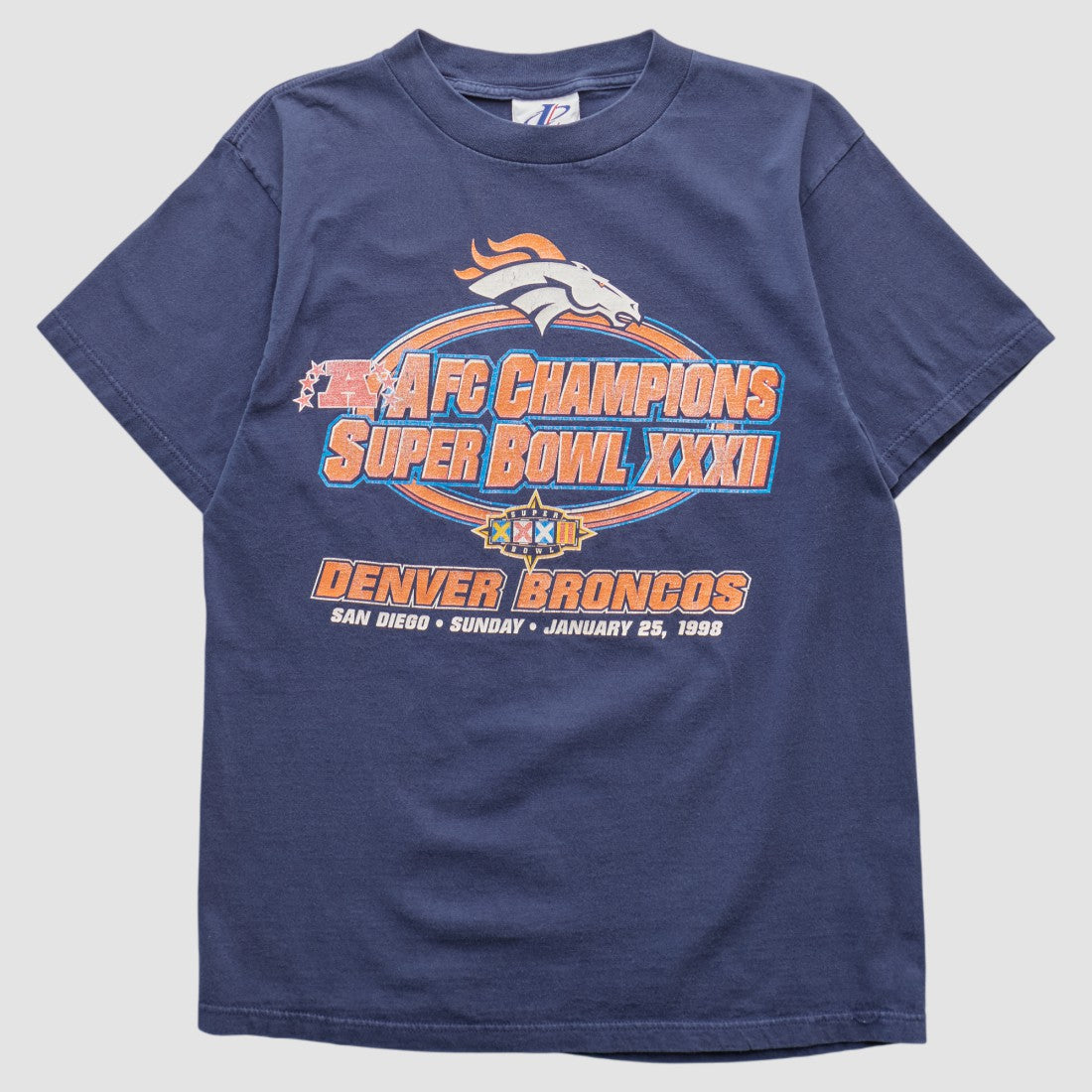 Denver Broncos Logo Athletic 1998 T-shirt | NFL Discount