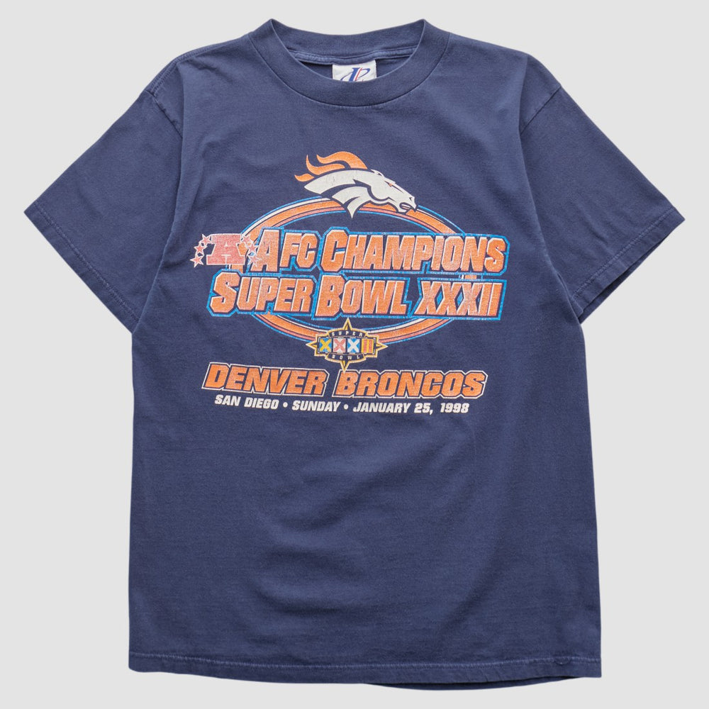 Denver Broncos Logo Athletic 1998 T-shirt | NFL Discount