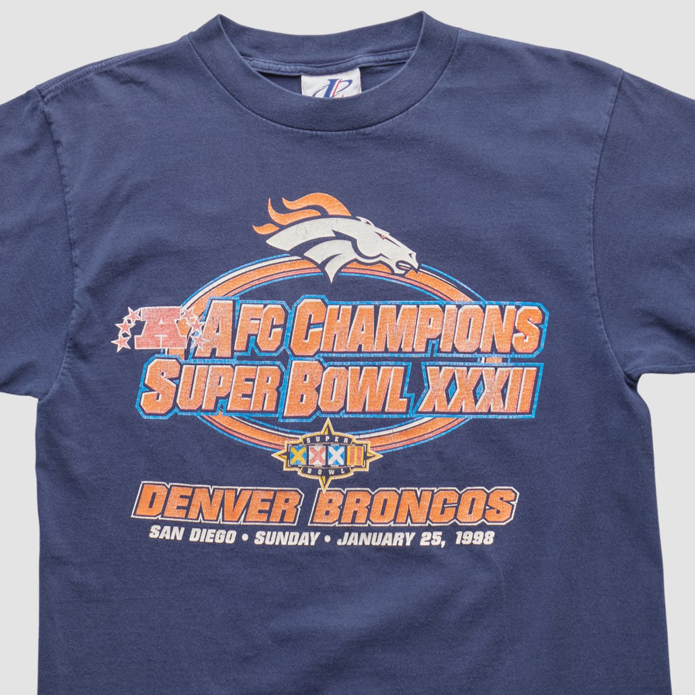Denver Broncos Logo Athletic 1998 T-shirt | NFL Discount