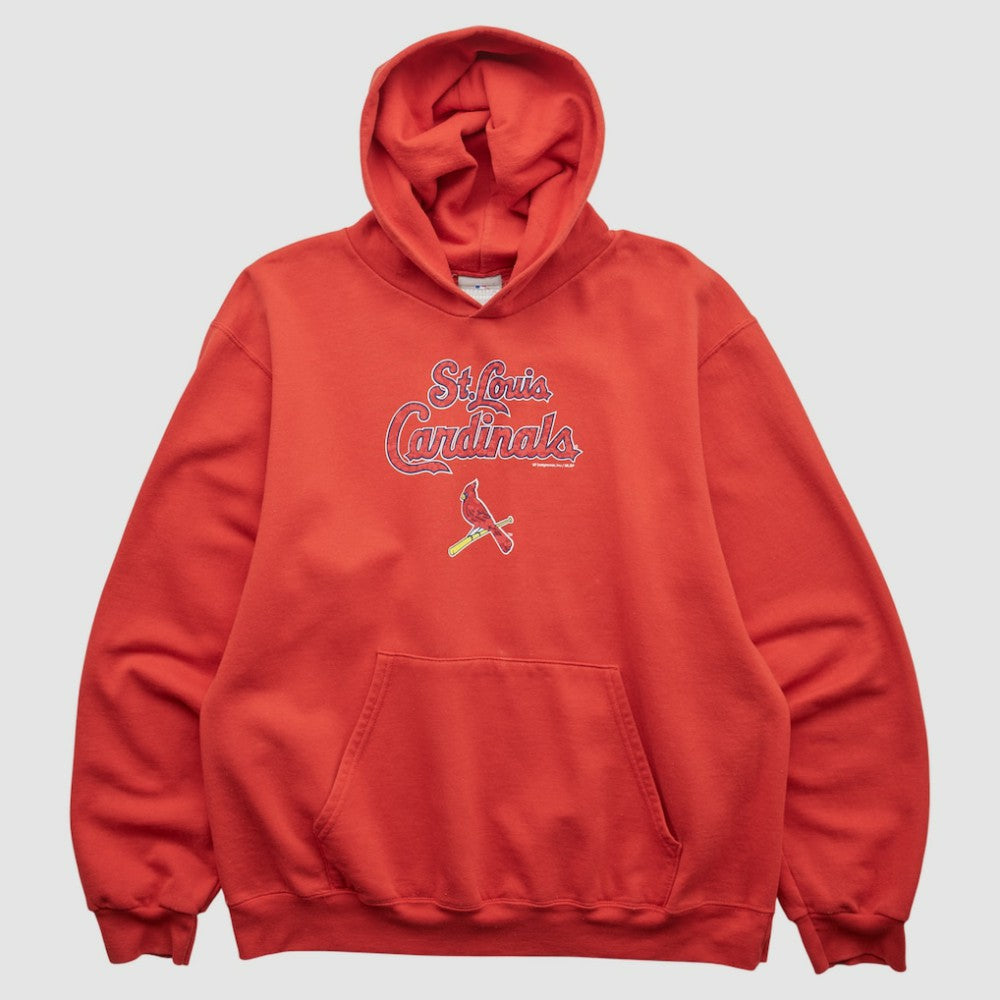 St. Louis Cardinals Genuine Merchandise 2000s Hooded Pullover Sweatshirt - MLB Pullover