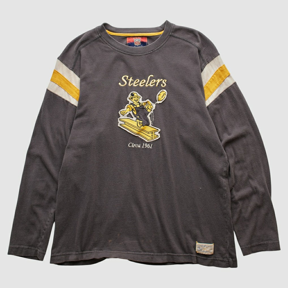 Pittsburgh Steelers Reebok 2000s Long Sleeve T-shirt | NFL Online