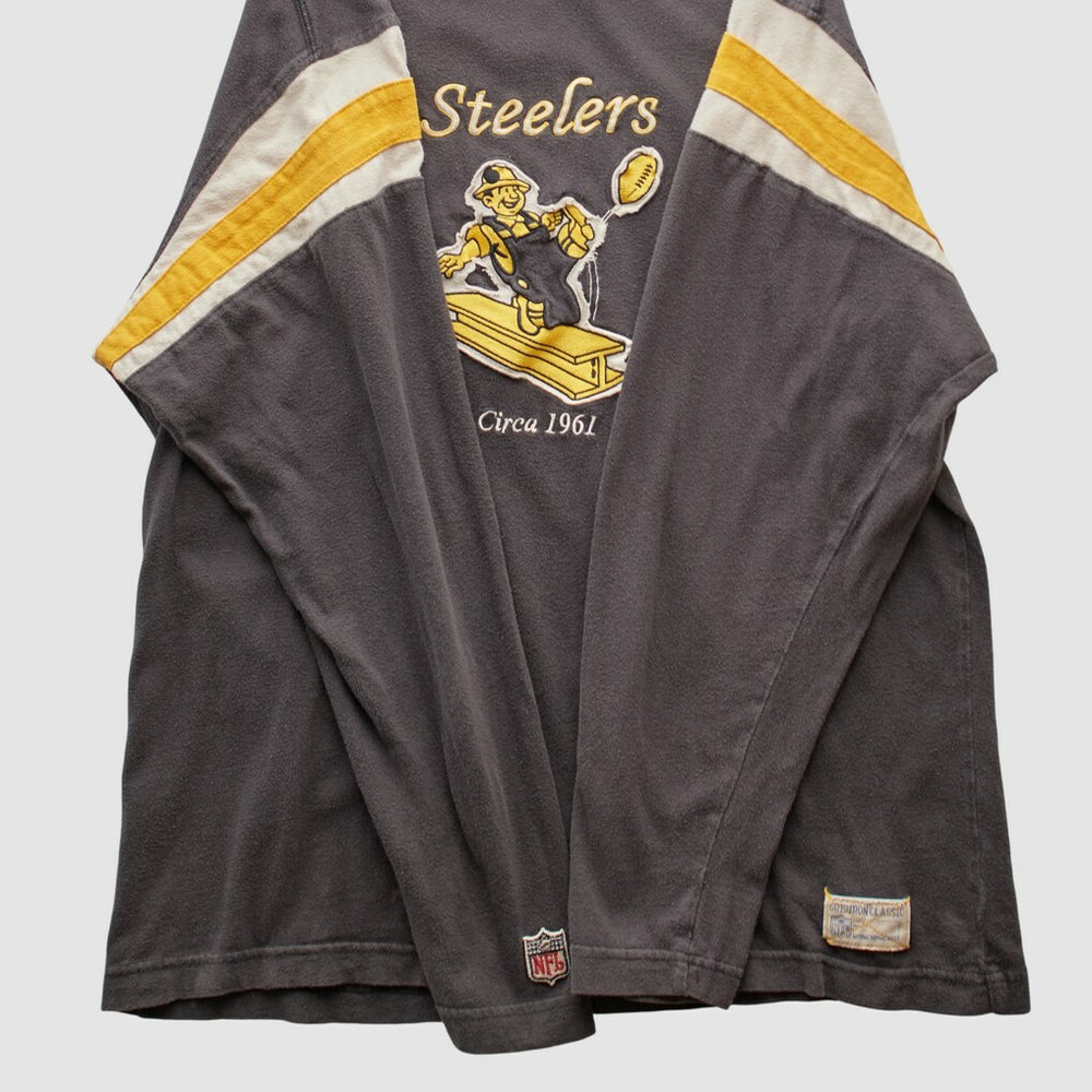 Pittsburgh Steelers Reebok 2000s Long Sleeve T-shirt | NFL Online