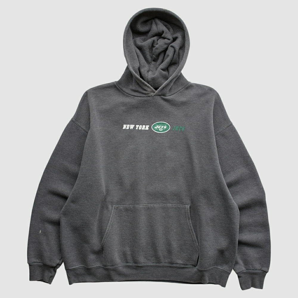 New York Jets Team Edition Apparel 2000s Hooded Pullover Sweatshirt | NFL Hot